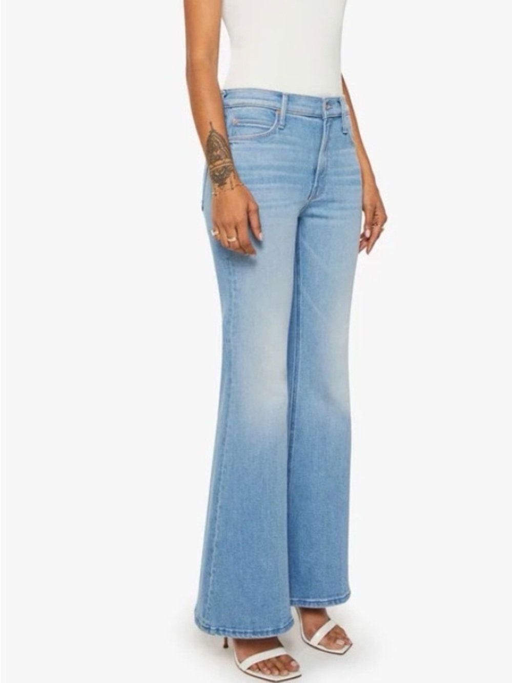 NEW MOTHER lil mother lil doozy  jeans in room service size 29 retail $268